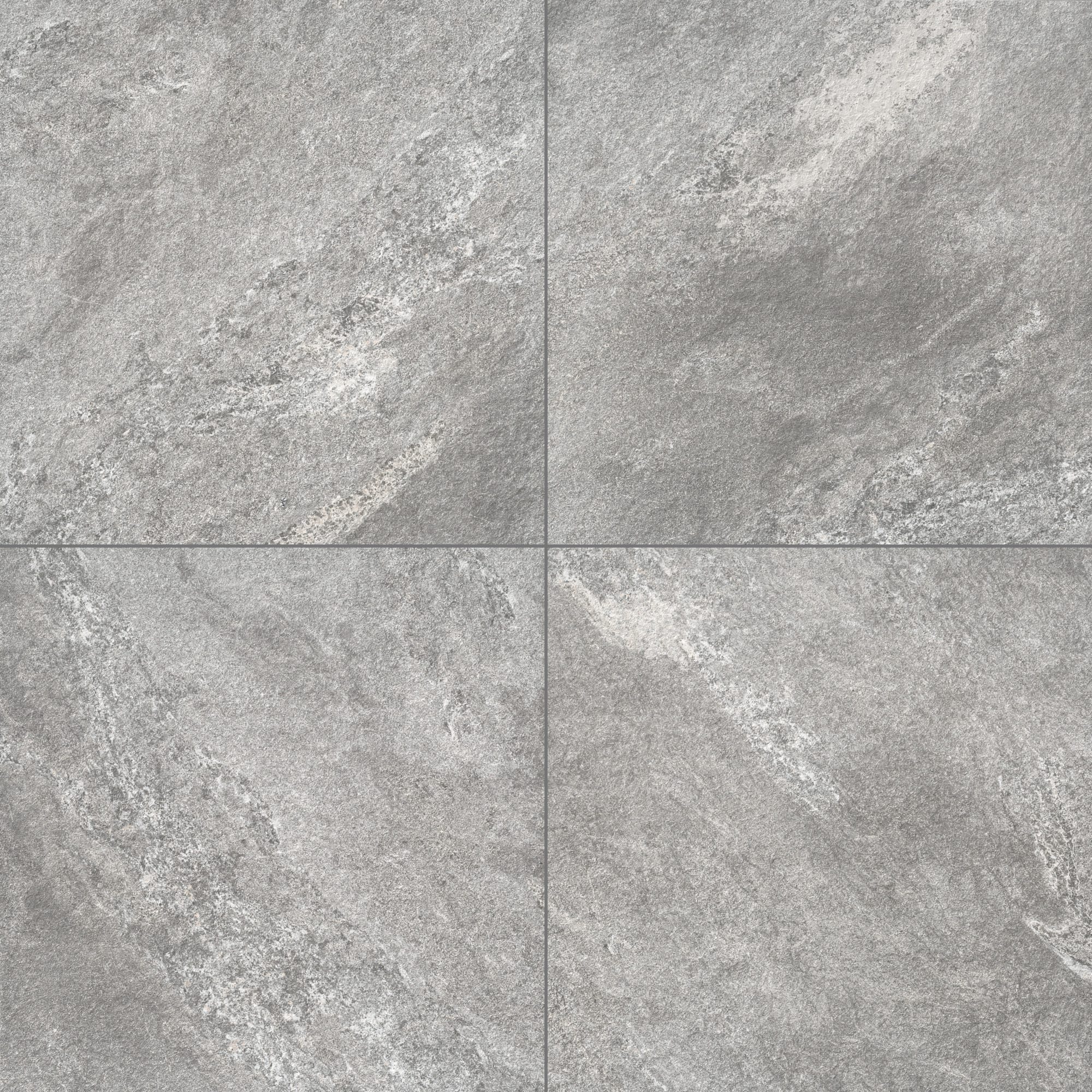Ackland Montara Gray Porcelain Paver Tile — 24in. x 24in. x 0.79in., Slip-Resistant, Stain-Resistant, Model# NTE-LSC-078